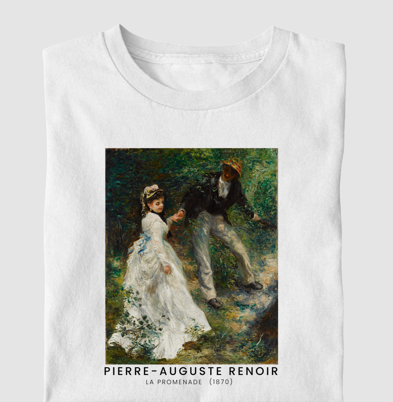 La Promenade (1870) - Renoir