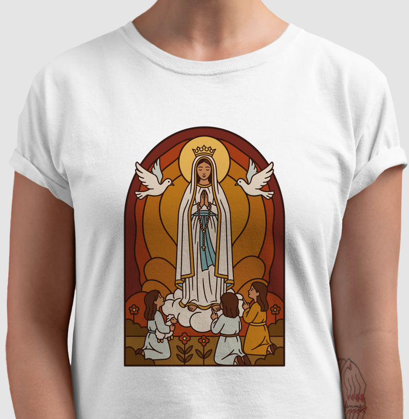 Nossa Senhora de Fátima e os Pastorinhos