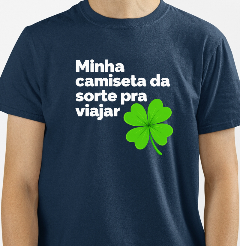 Camiseta da sorte