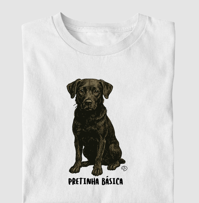 Pretinha Básica - Camiseta