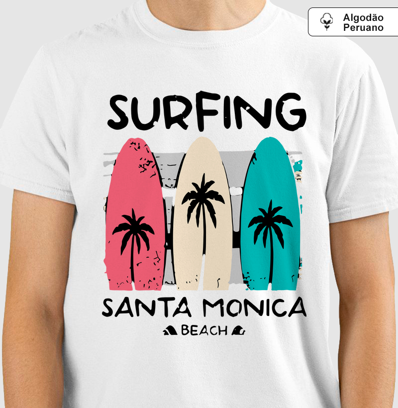 Camiseta Algodão Peruano