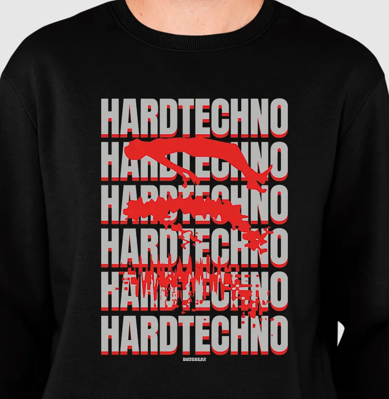 HARD TECHNO vol.3 - Suéter Moletom