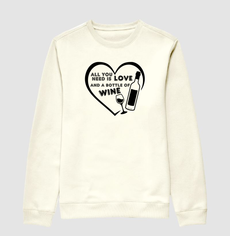 All you need is love and a bottle of wine