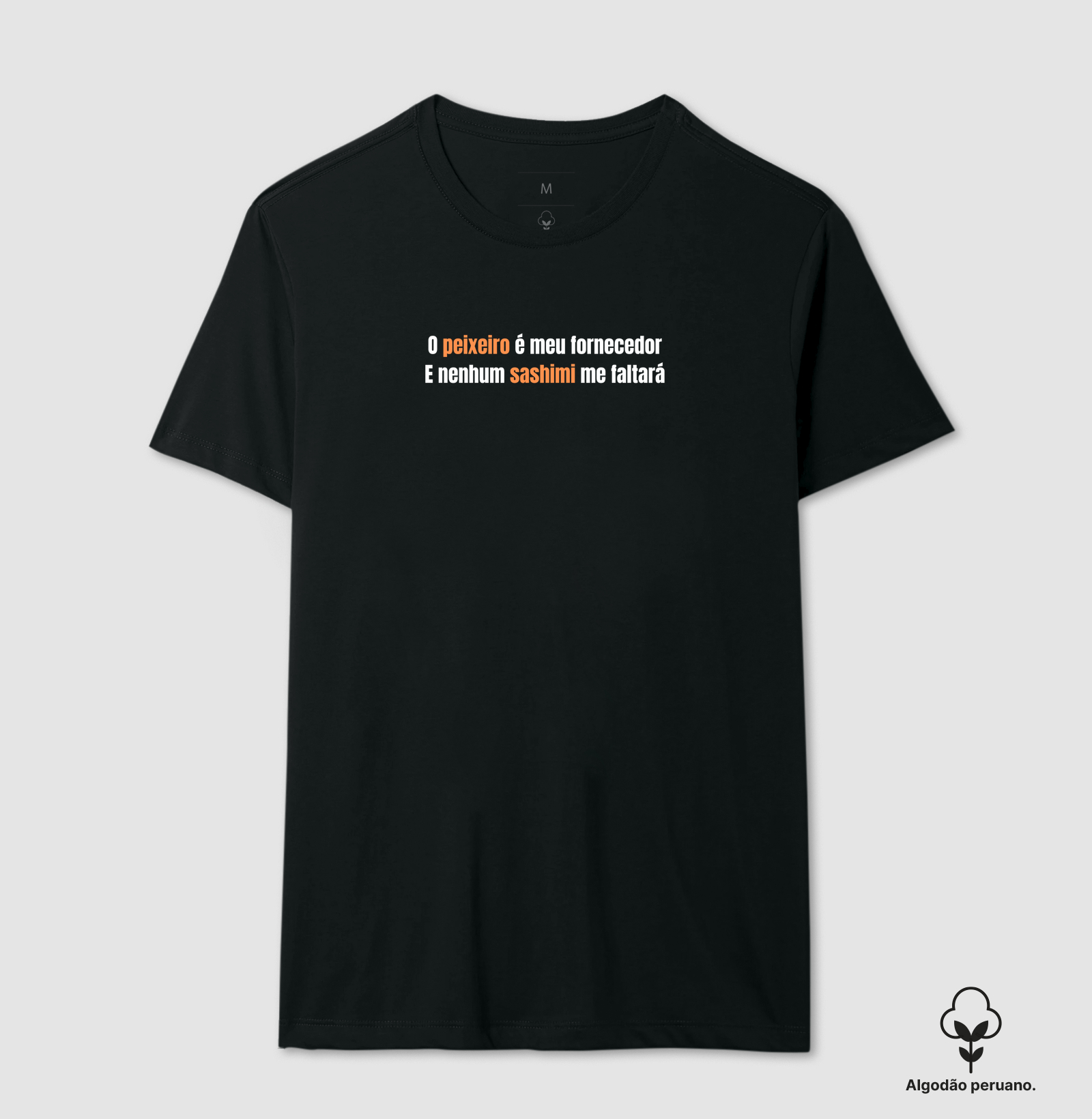 peixeiro - Camiseta Algodão Peruano