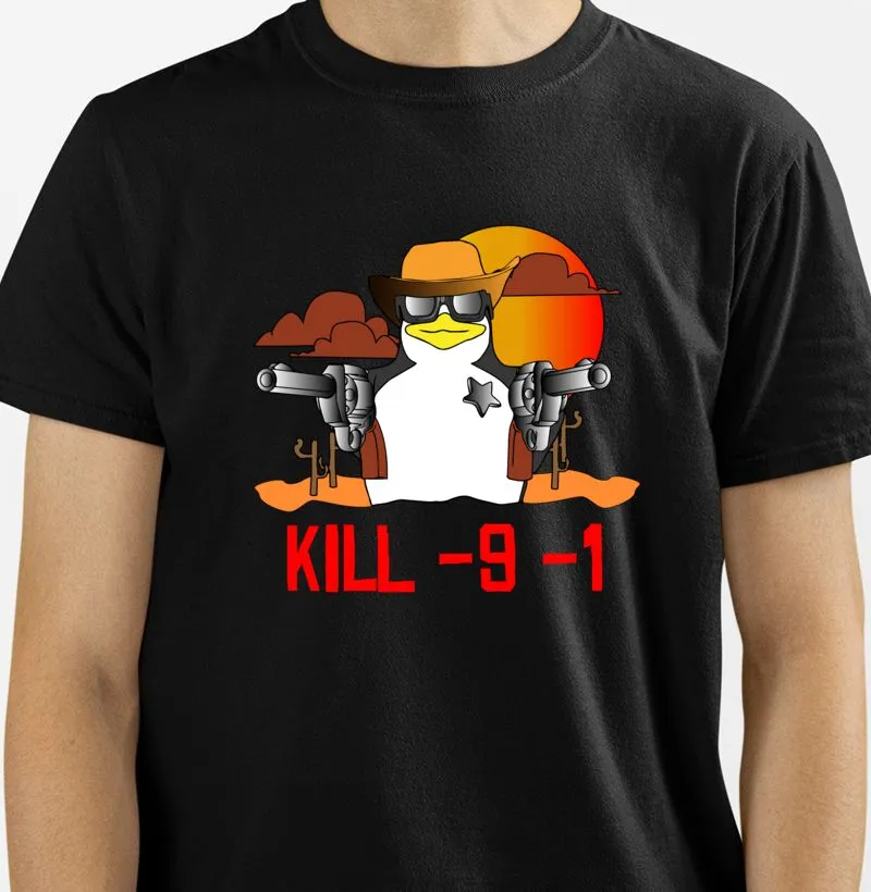 Camiseta Kill all processes
