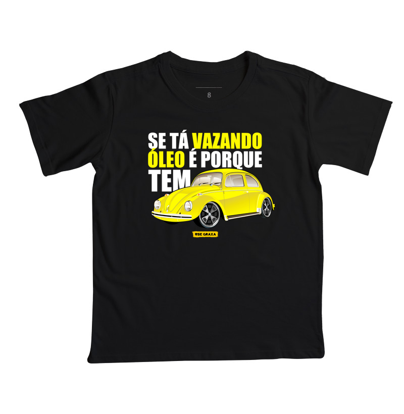 Vazando Óleo Fusca Amarelo 914