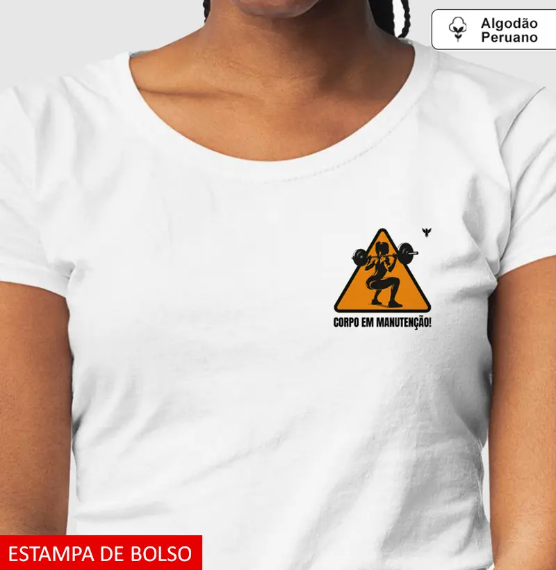 Corpo em manutenção (estampa de bolso)