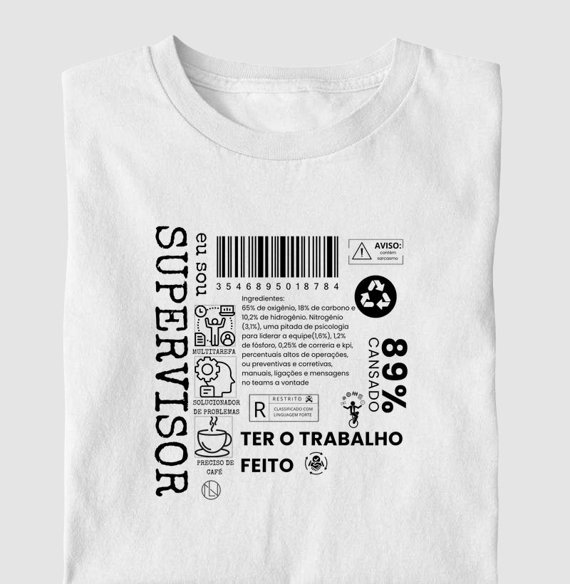 Camiseta para Supervisores