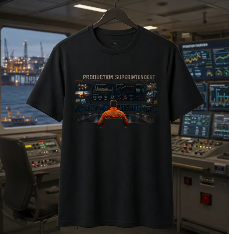 Production Superintendent - 3 - Camiseta