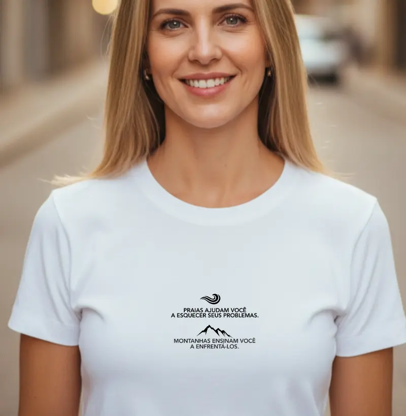 Camiseta Alma Outdoor | Enfrente Montanhas