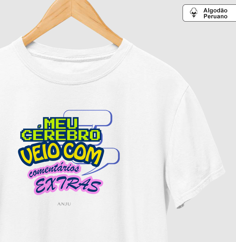 Meu cérebro veio com comentários