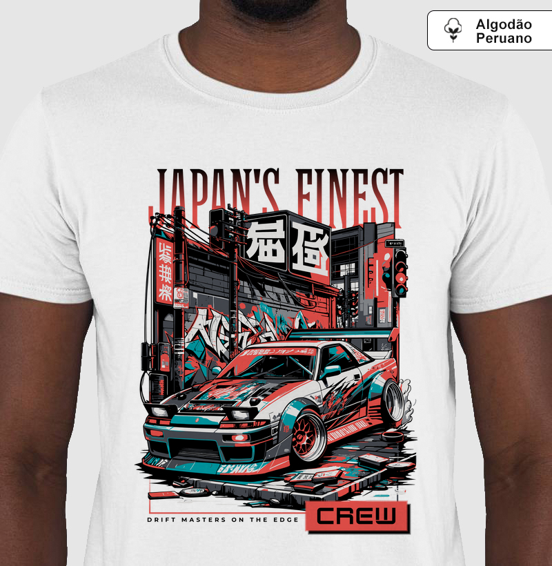 Camiseta Algodão Peruano - Japan's Finest