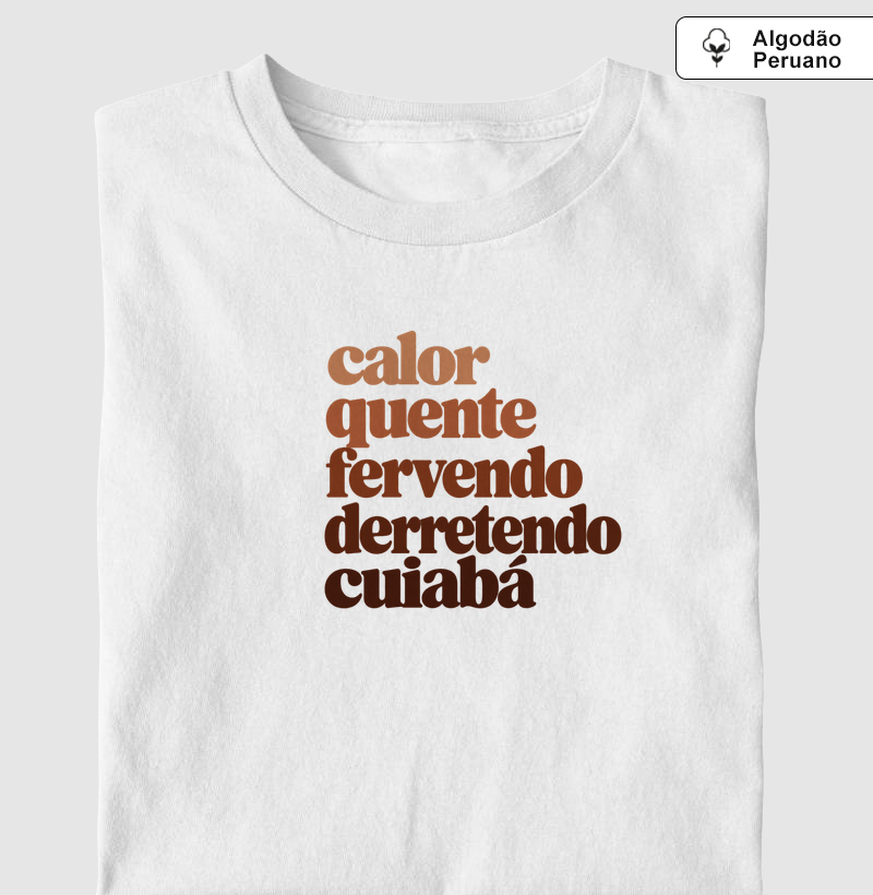 Camiseta Nível Cuiabá - Camiseta Algodão Peruano