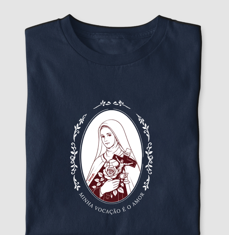 T-shirt Clássica Unissex - Santa Teresinha do Menino Jesus
