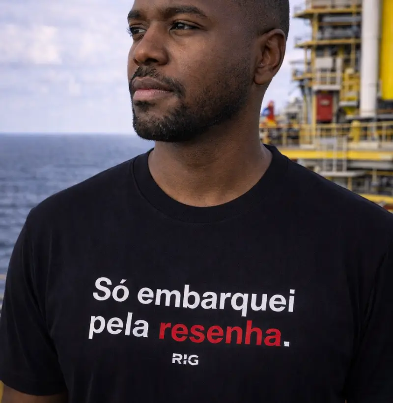 Só embarquei pela resenha