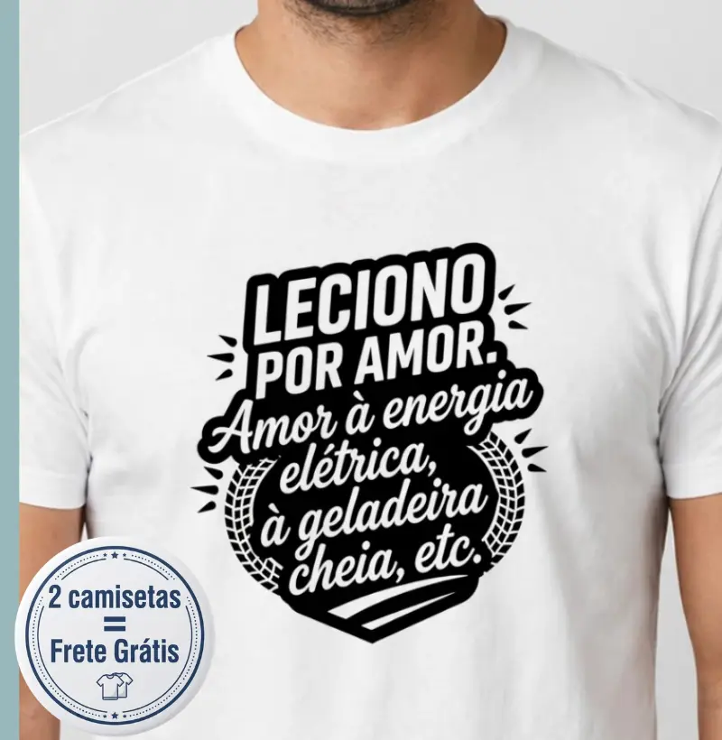 Camiseta Premium Professor/Pedagogo
