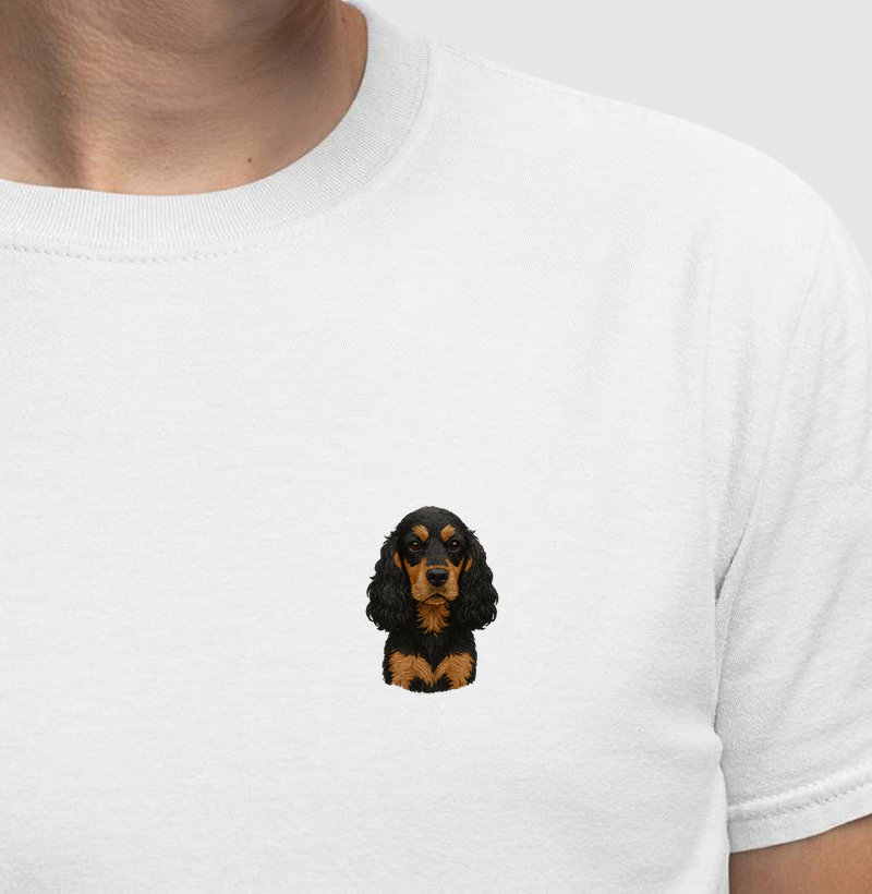 Cocker Spaniel Preto - Patchwork