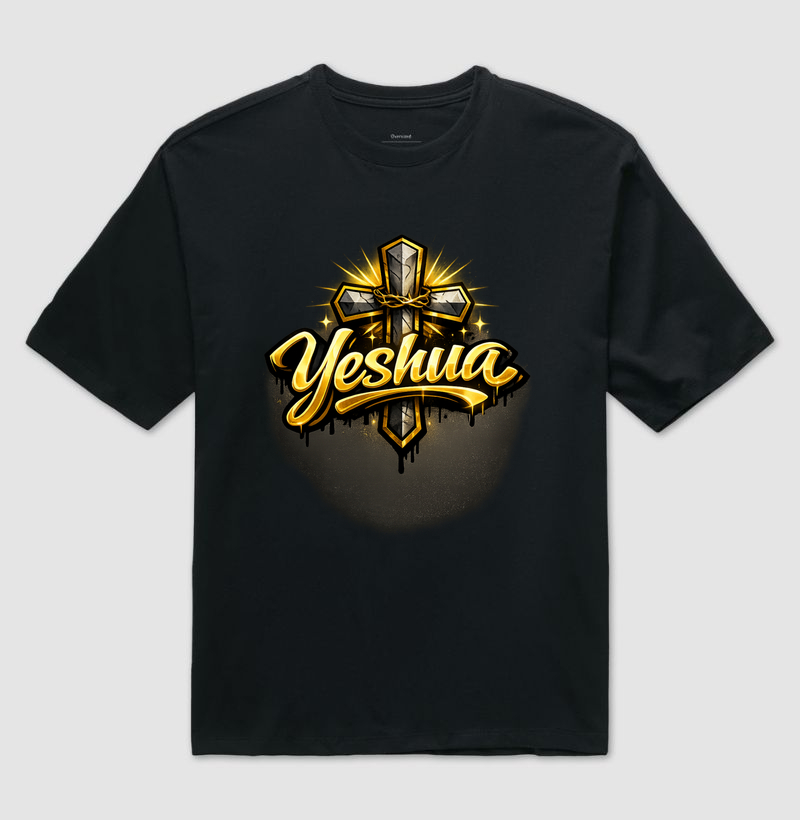 Yeshua Ouro & Cruz Celestial ✝️🔥