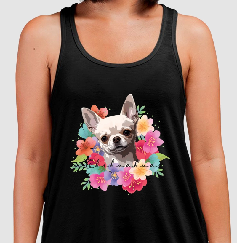 Chihuahua Floral