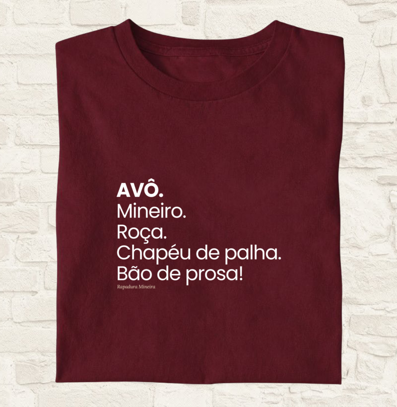 AVÔ. Mineiro. Roça. Chapéu de palha. Bão de prosa!