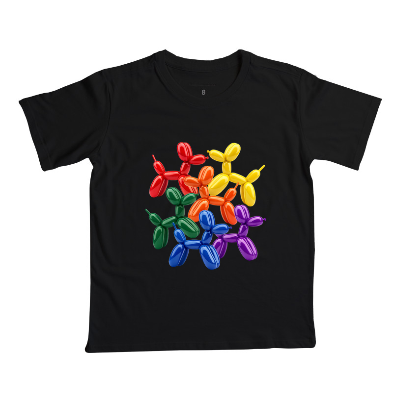 Cachorros de balões lgbt+