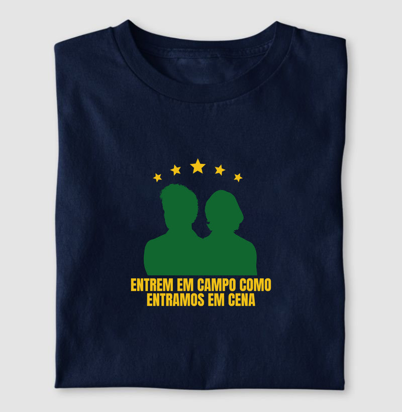 Entrem em campo como entramos em cena