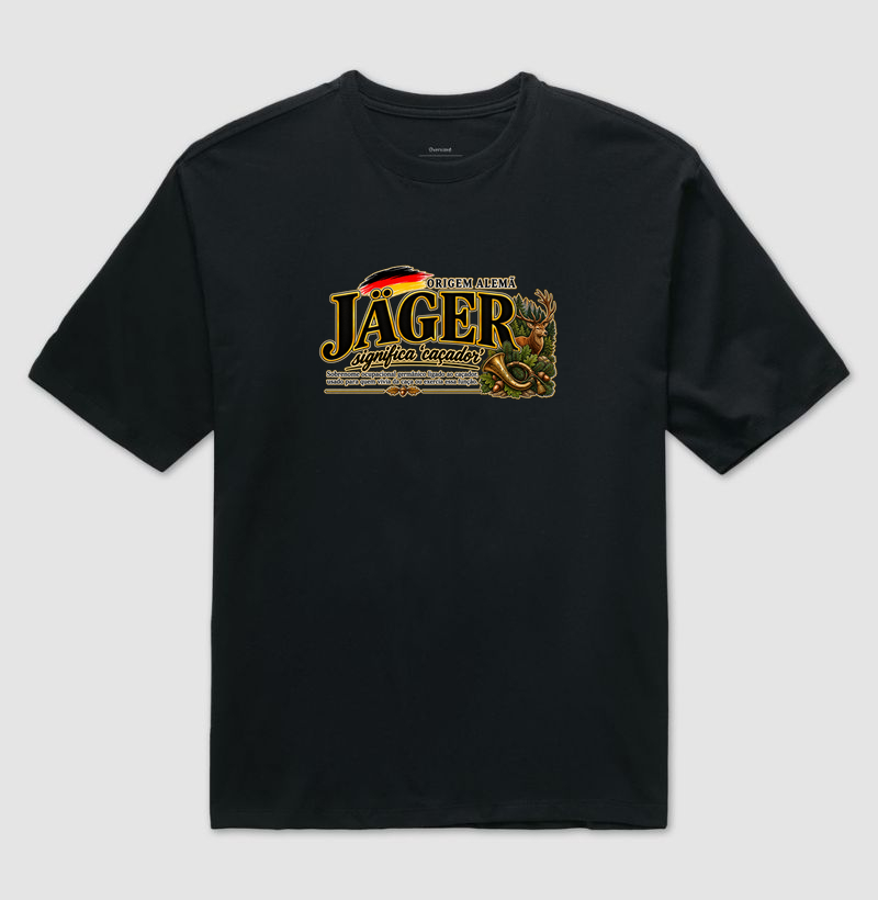 Jäger - Camiseta Oversized