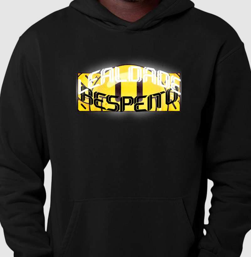 Blusa Moletom canguru com estampa Streetwear