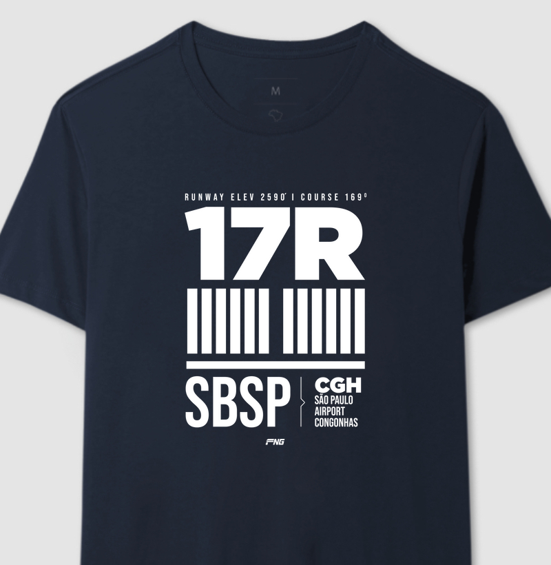 Camiseta SBSP - Runway 17R