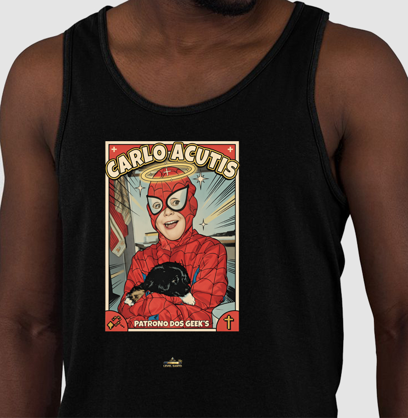 São Carlo Acutis - Homem Aranha - Patrono dos Geeks