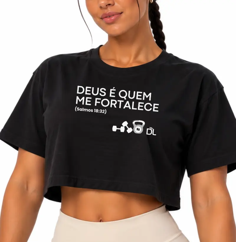 Deus é quem me fortalece - Cropped
