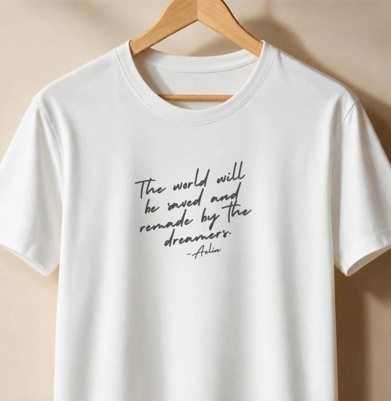 The world will be saved quote
