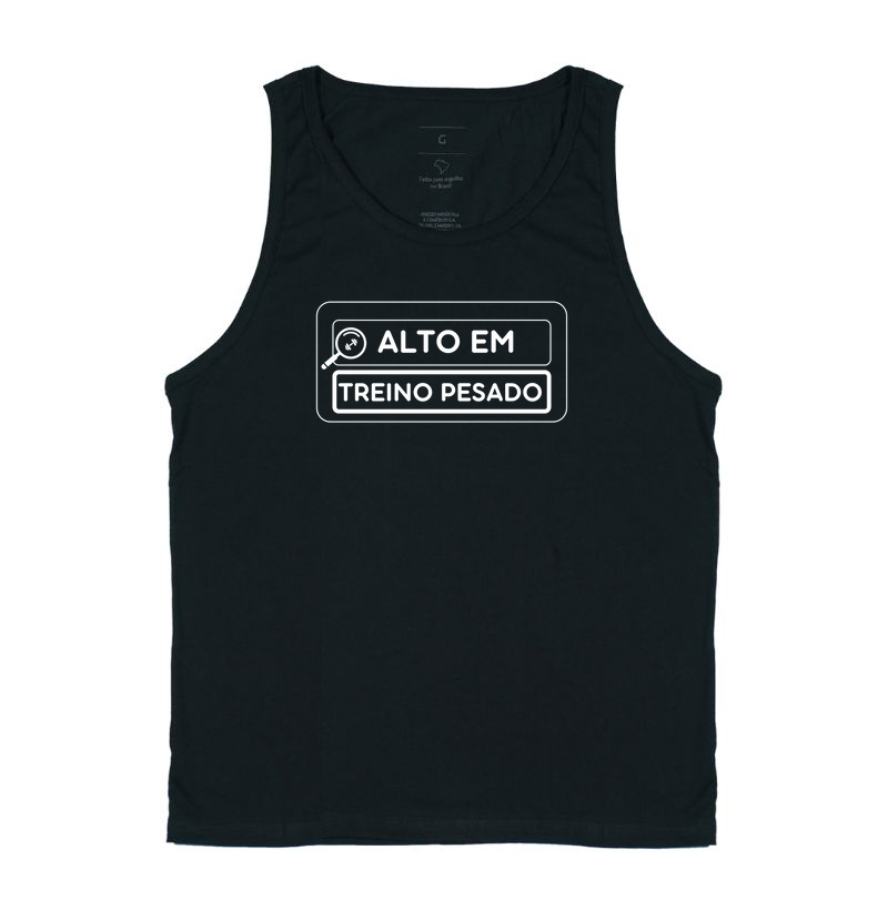 Alto em treino pesado