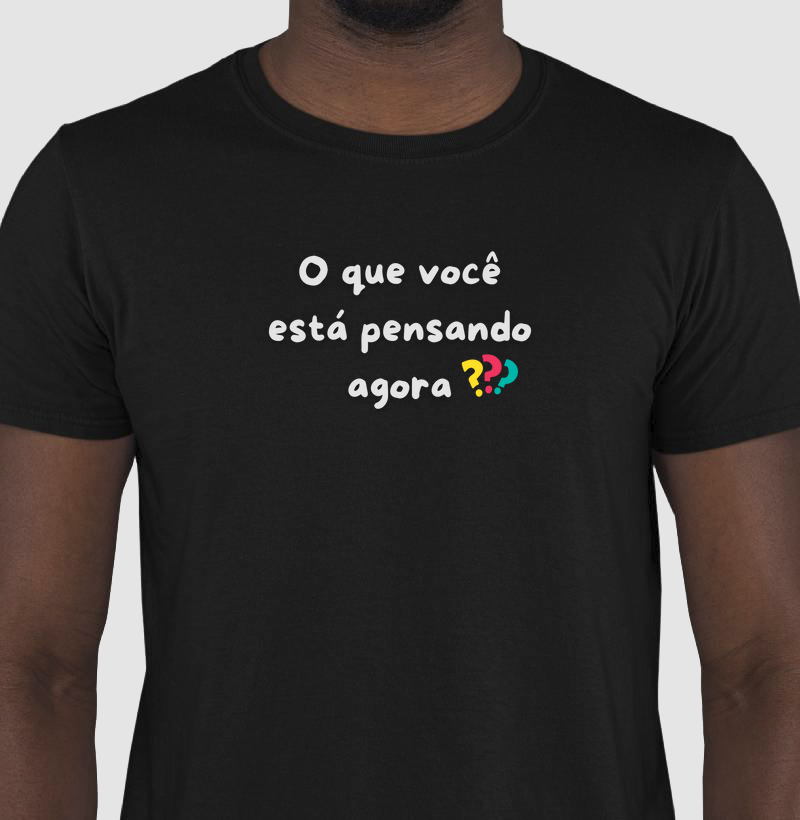 O que você está pensando agora?
