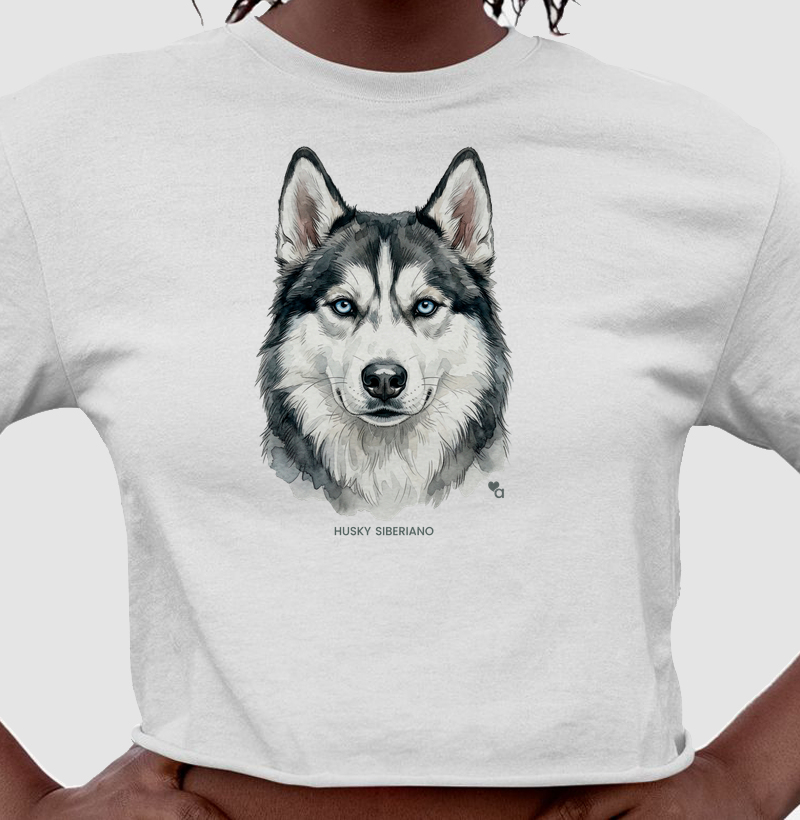 Cães - Husky Siberiano - Cropped 