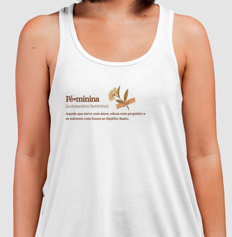 Fé•minina – Delicada na forma, firme na fé