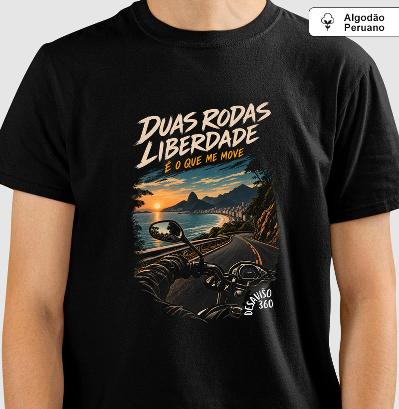 O que me move - Camiseta Algodão Peruano