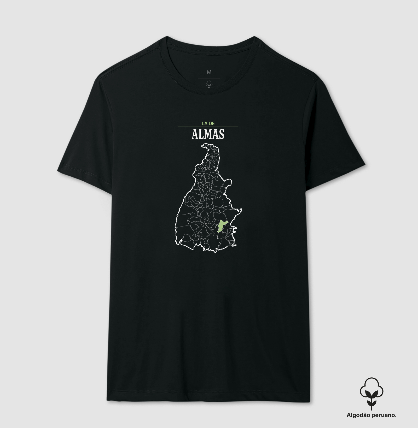 Almas | Território TO - Camiseta Algodão Peruano