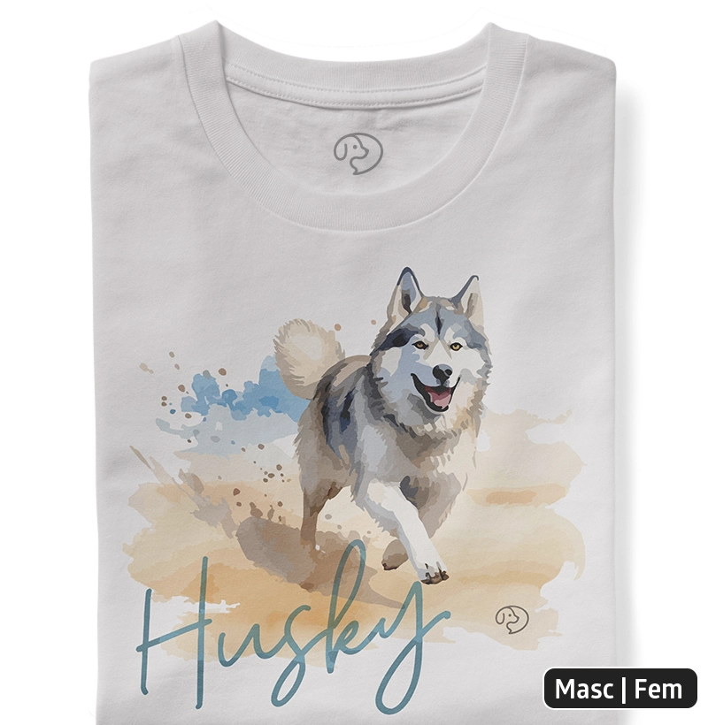 Husky Siberiano Splash