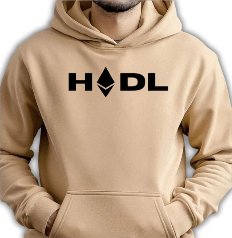 Ethereum Moletom Hodl