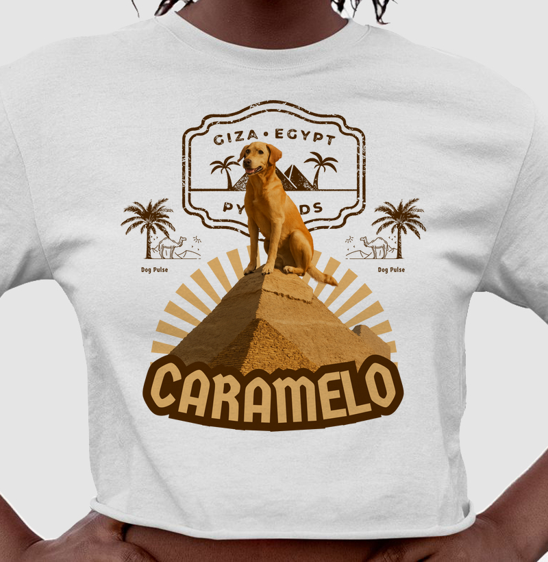 Cropped Dog Pulse - Caramelo da Pirâmide