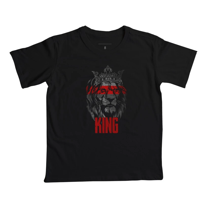 Camiseta Infantil King