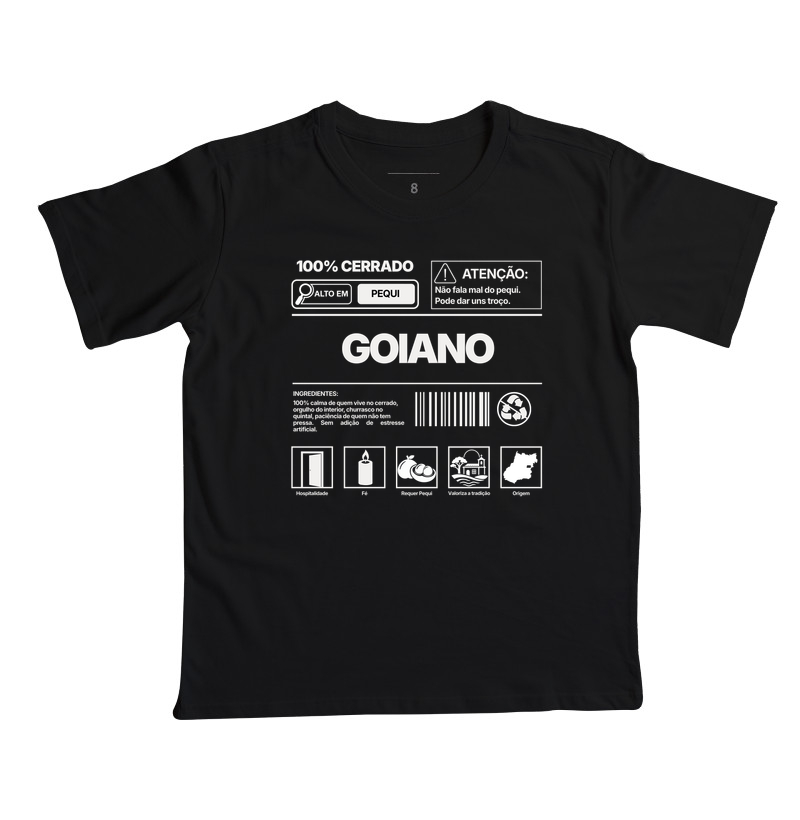 Goiano | Essência - Camiseta Infantil