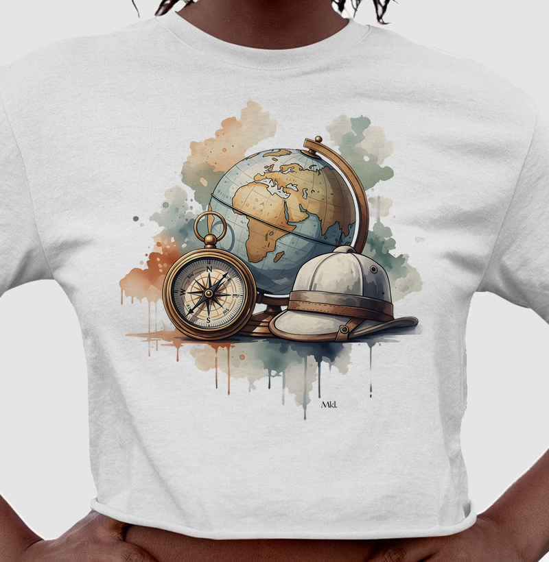 Cropped Algodão Premium - Espírito Aventureiro  