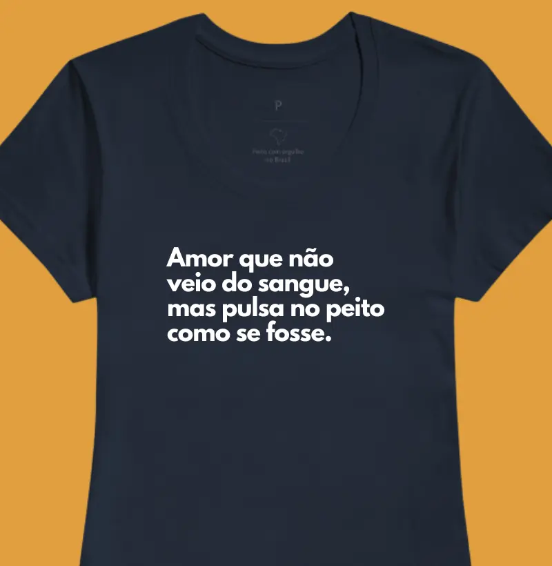 Amor que não veio do sangue, mas pulsa no peito como se fosse. (madrasta)