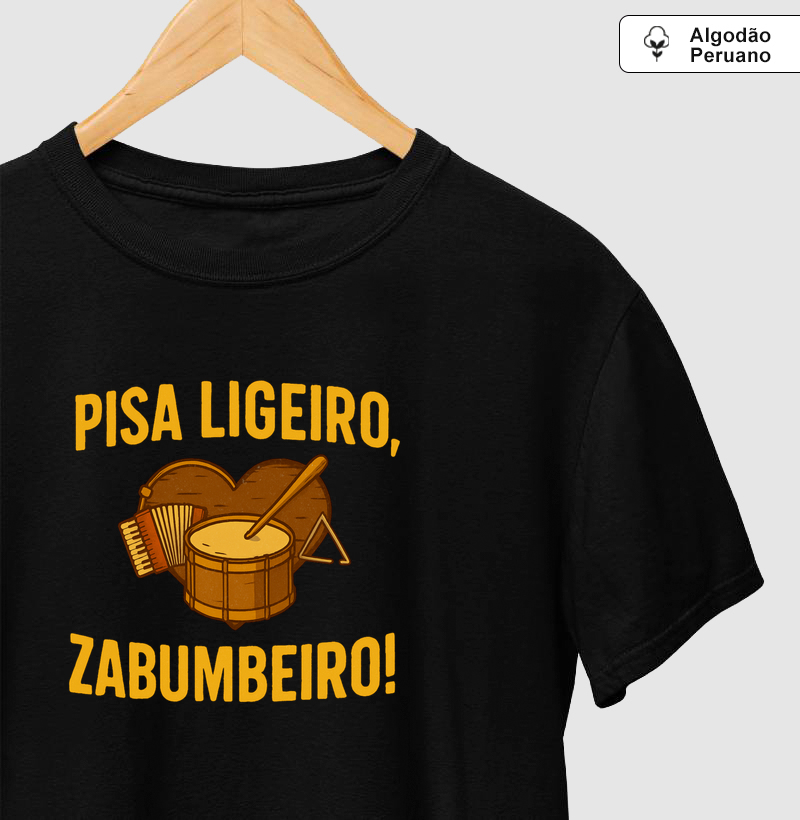 Pisa ligeiro, zabumbeiro!