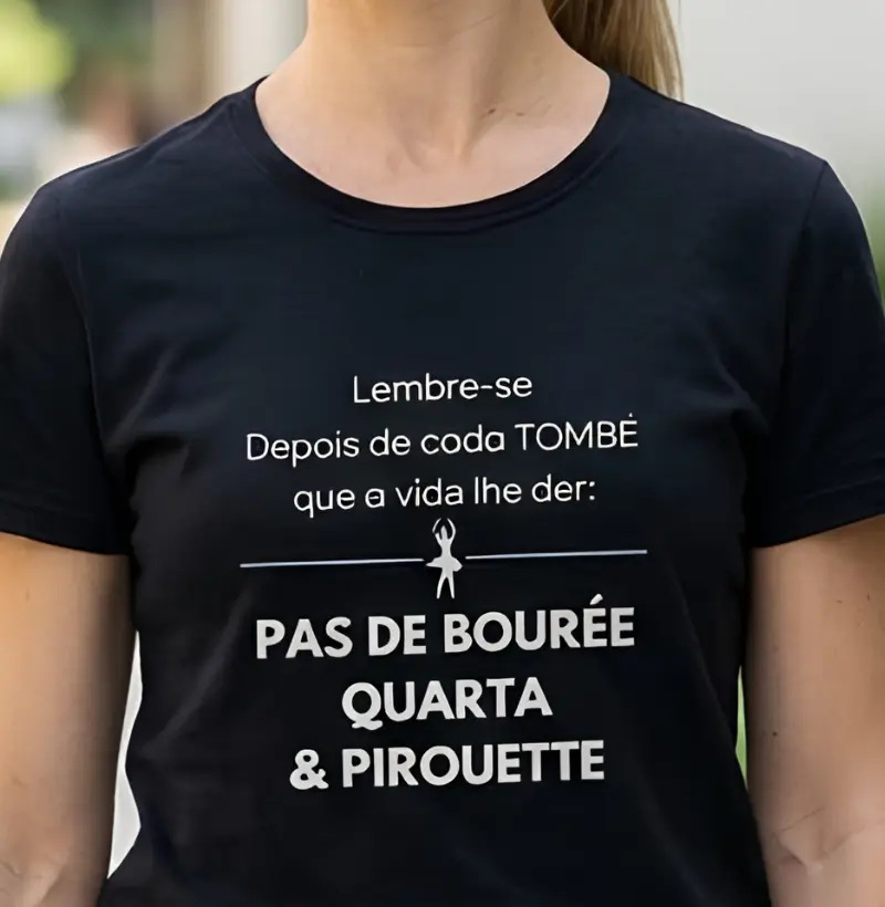 Pas de Bourée, Quarta e Pirouette