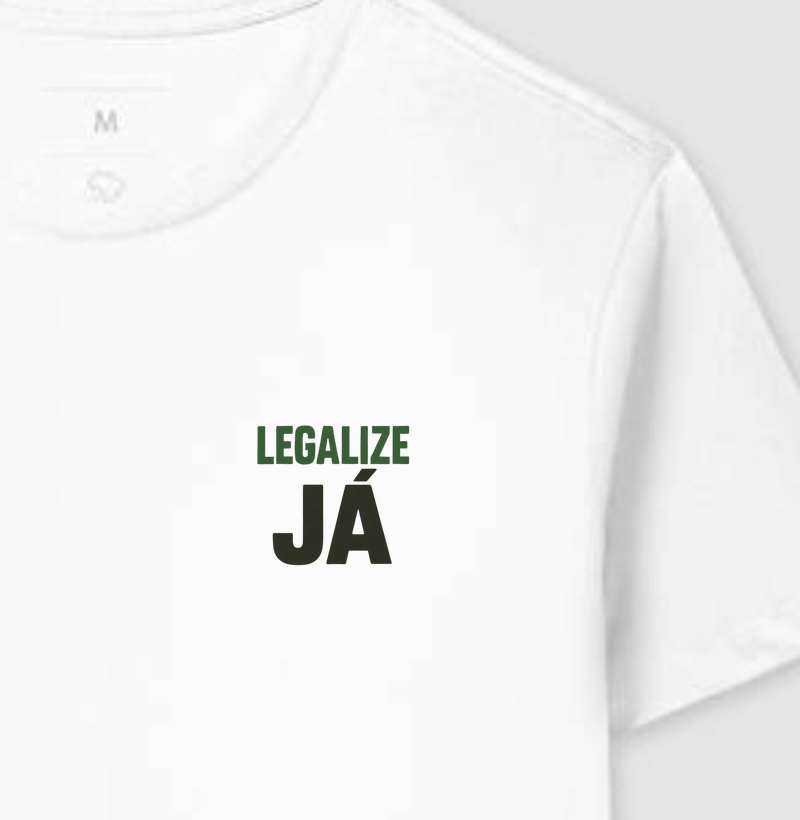 Camiseta - Legalize Já