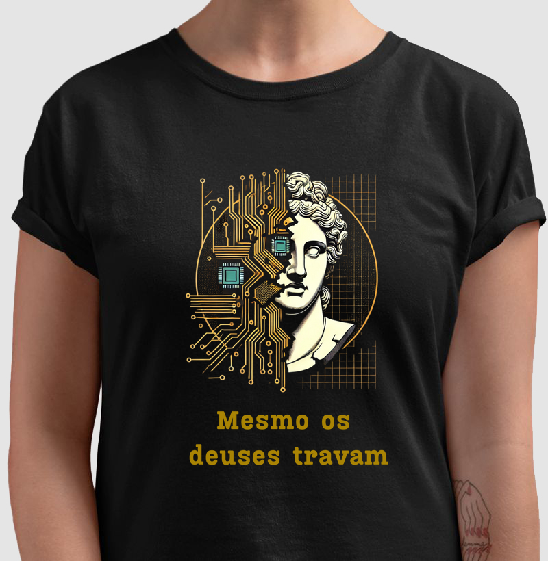 Camiseta código da eternidade