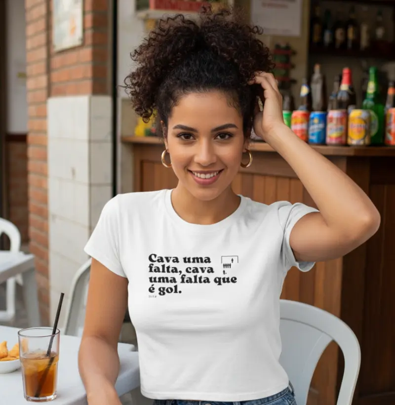 Cava uma falta, cava uma falta que é gol.